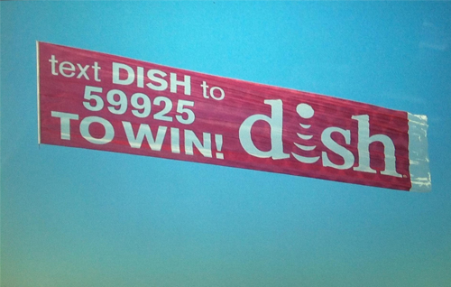 Dish Airplane Banner