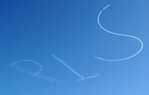 JetBlue Skywriting
