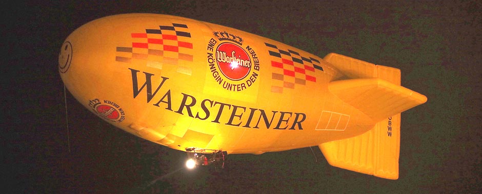 warsteiner blimp